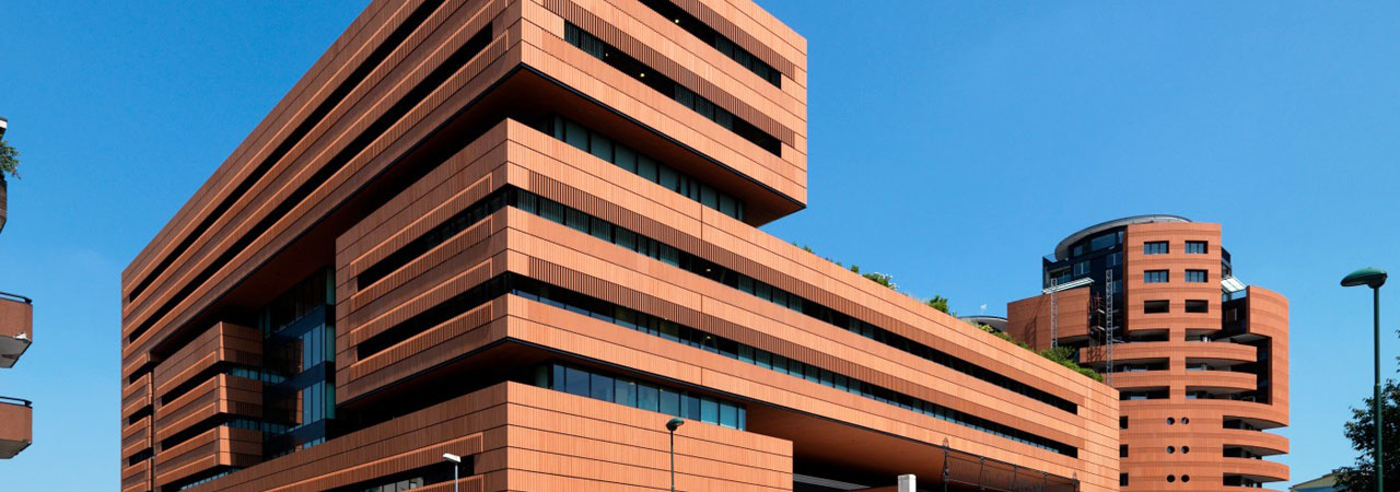 Facciate ventilate in cotto